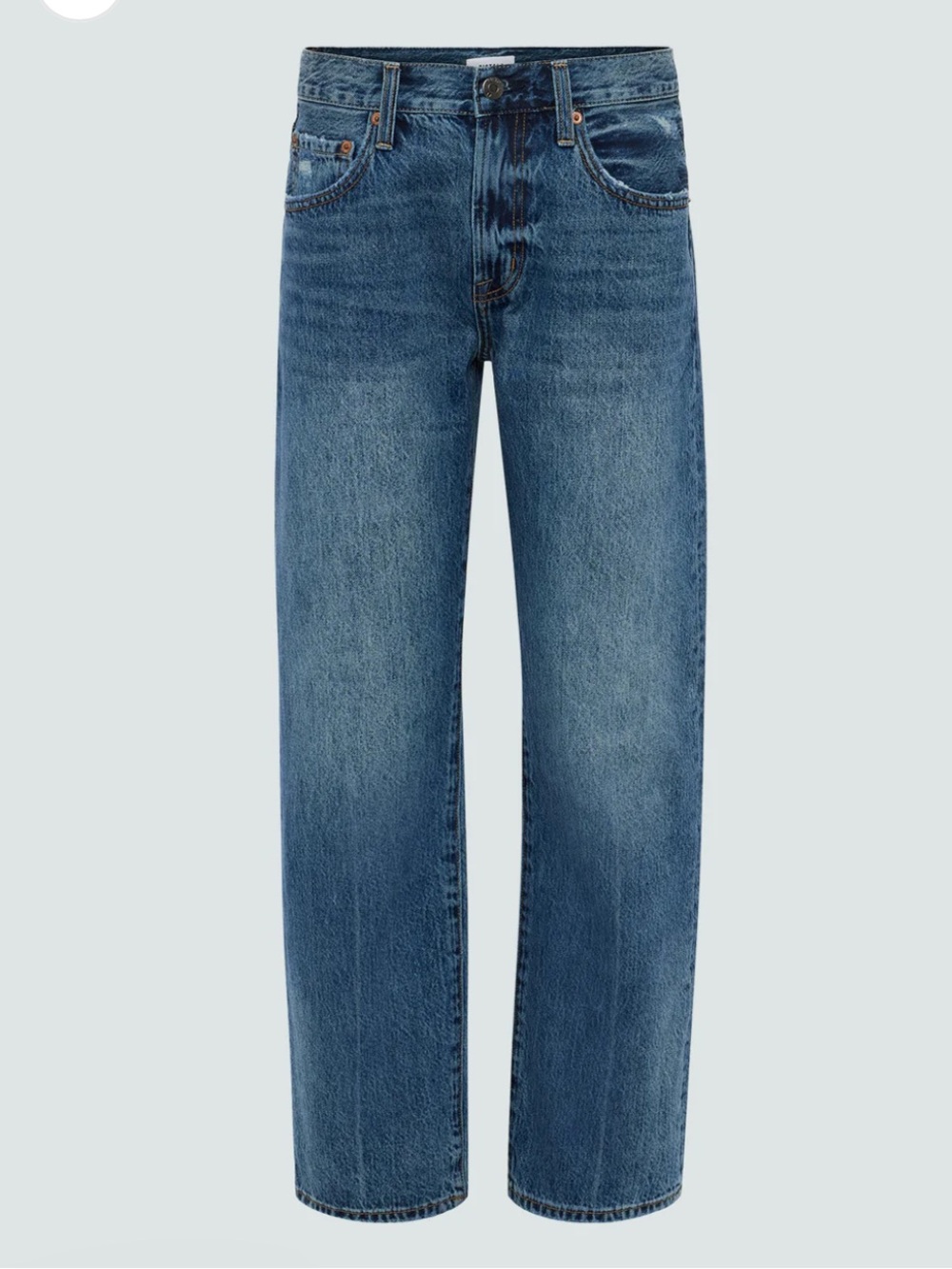 Pistola Petite Lexi Mid-rise Bowed Straight Ankle Jean - Artisan